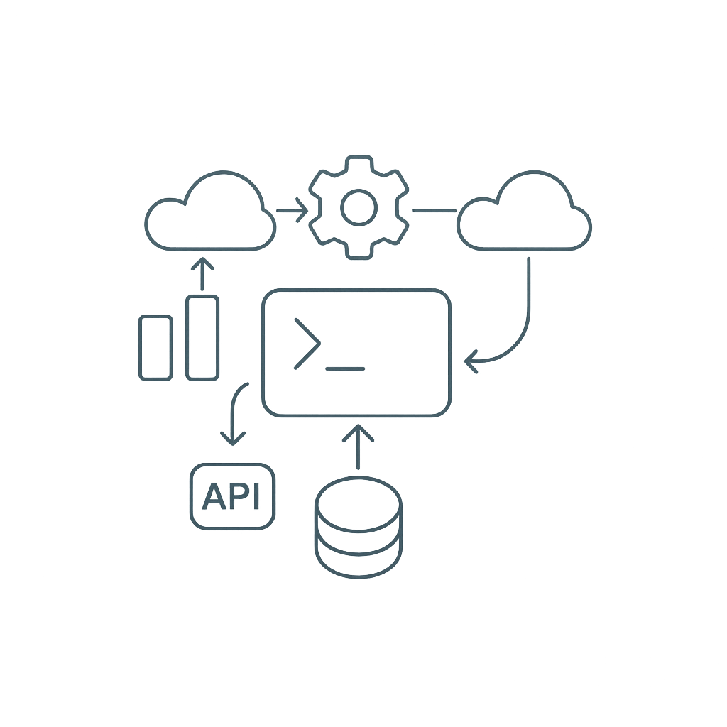 Illustration of integration flows