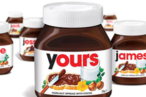 Nutella personalisation kiosks